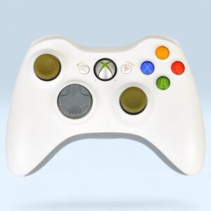 Microsoft XBOX 360 Wireless Controller X801769-024 White/Gray